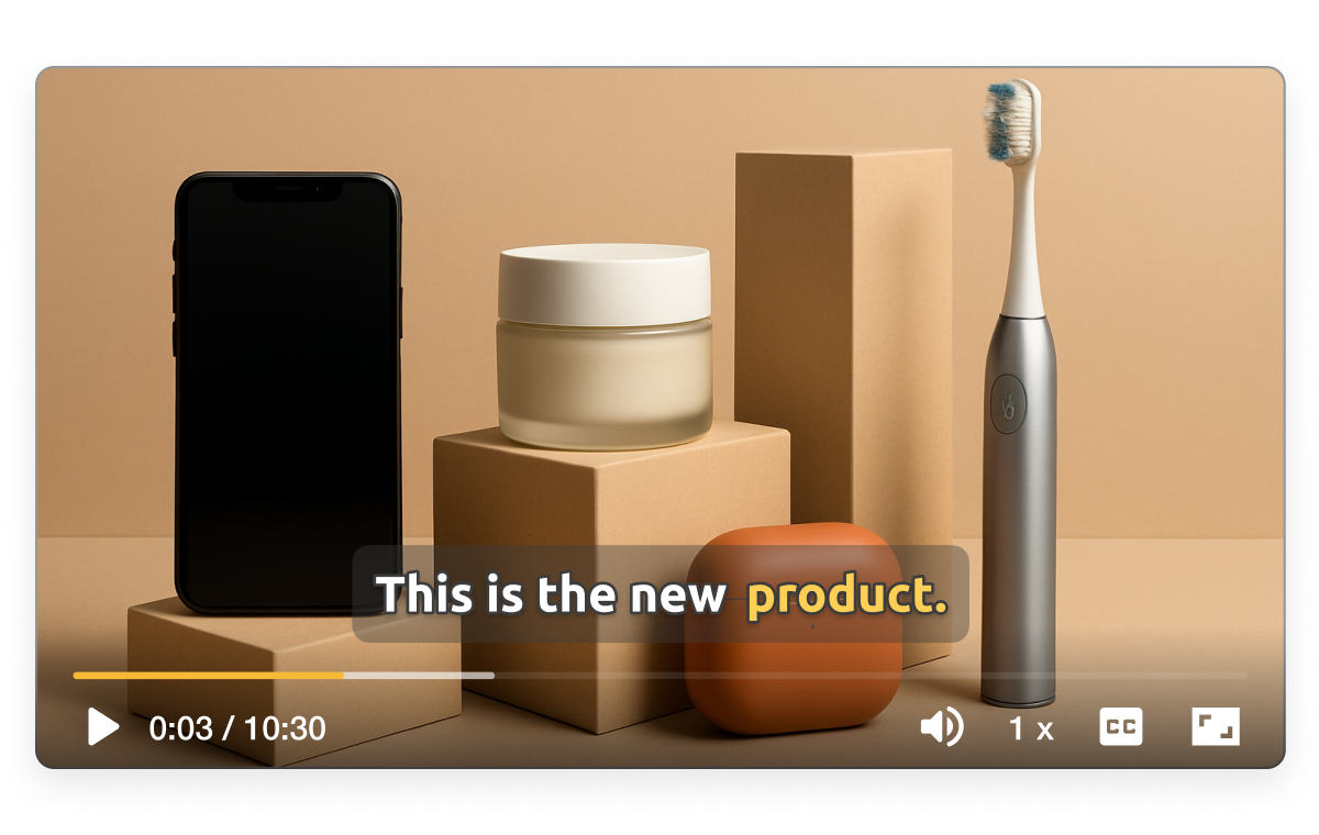 Launch promo video creator showcasing new product campaign with AI tools in Visla